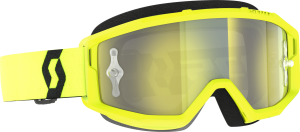 PRIMAL GOGGLE YELLOW/BLACK YELLOW CHROME WORKS