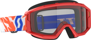 PRIMAL YOUTH GOGGLE RED CLEAR