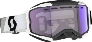 FURY SNOWCROSS LS GOGGLE PREM BLK/WHT BLUE CHROME