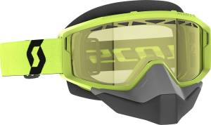 PRIMAL SNOWCROSS GOGGLE YELLOW/BLACK YELLOW LENS