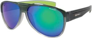 BEER BOMB POLARIZED EYEWEAR 2 TONE SMOKE W/GREEN MIRROR