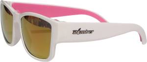 GOMER BOMB FLOATING EYEWEAR GLOSS WHITE W/RED MIRROR LENS