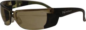 Z-BOMB SAFETY SUNGLASSES LIGHT BROWN W/LIGHT BROWN LENS