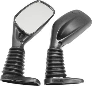 REAR VIEW MIRROR- LEFT UNIVERSAL BLACK