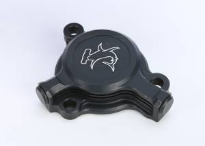 OIL FILTER COVER YZ250F 03-13 BLACK