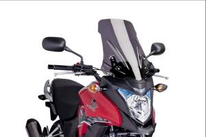 WINDSCREEN TOURING DARK SMOKE HON