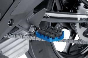 FOOTPEGS ENDURO BLUE