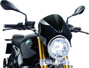 WINDSCREEN SEMI-FAIRING BULLET BLACK/DARK SMOKE