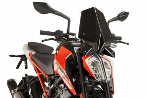 WINDSCREEN RACING BLACK KTM