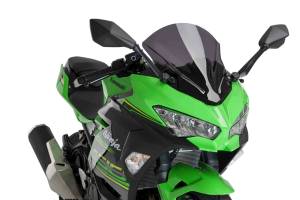 WINDSCREEN Z-RACING DARK SMOKE KAW