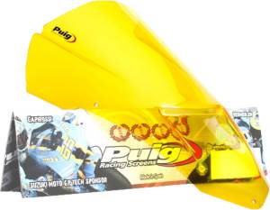 WINDSCREEN RACING YELLOW