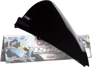 WINDSCREEN RACING BLACK