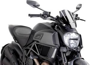 WINDSCREEN NAKED NEW GEN SPORT DARK SMOKE