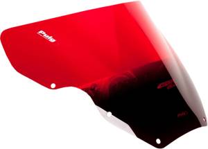 WINDSCREEN RACING RED