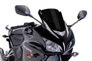 WINDSCREEN RACING BLACK