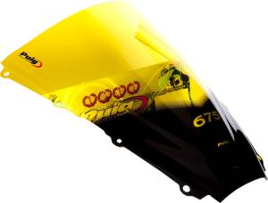 WINDSCREEN RACING YELLOW