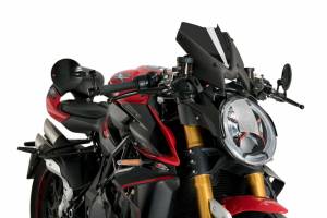 WINDSCREEN NAKED NEW GEN SPORT DARK SMOKE MV AGUSTA