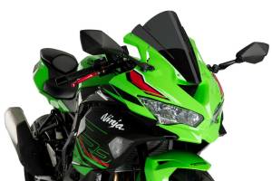 WINDSCREEN Z-RACING DARK SMOKE KAW