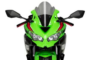 WINDSCREEN Z-RACING SMOKE KAW