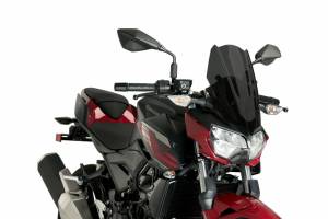 WINDSCREEN NAKED NEW GEN DARK SMOKE KAW