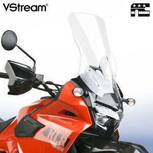 VSTREAM WINDSCREEN TALL CLEAR KAW