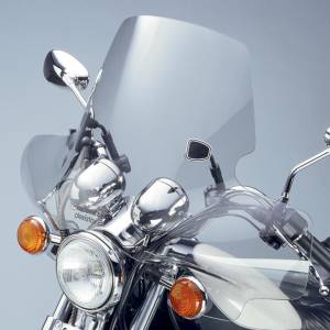 PLEXISTAR 2 WINDSHIELD FAIRING CLEAR 7/8"