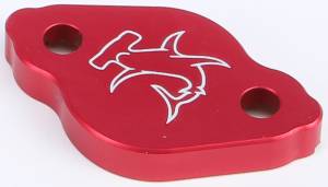 MASTER CYLINDER COVER YAM REAR RED