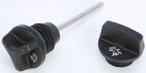 OIL FILLER PLUGS BLACK CRF450R '09-13