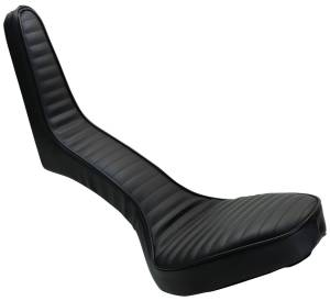 HARDTAIL KING COBRA SEAT BLACK PLEATED