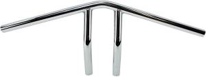 1" WHISKEY HANDLEBARS CHROME DIMPLED