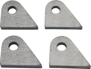 WELD-ON STEEL MOUNTING TABS STYLE 3 4/PK