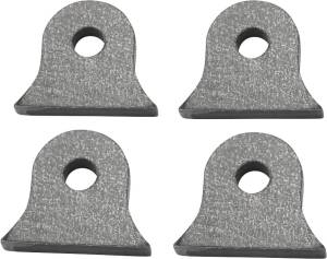 WELD-ON STEEL MOUNTING TABS VINTAGE STYLE 6 4/PK