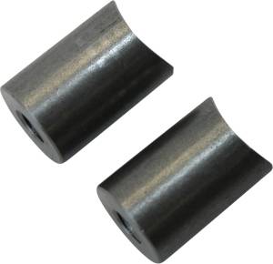 COPED STEEL BUNGS 5/16-18 THREADED 1" 2/PK