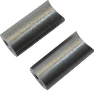 COPED STEEL BUNGS 3/8-16 THREADED 1-1/2" 2/PK