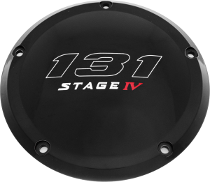 6   M8 SOFTAIL DERBY COVER 131 STAGE IV BLACK