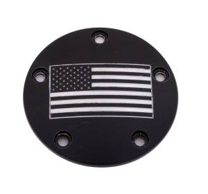 TC TIMER COVER AMERICAN FLAG BLACK