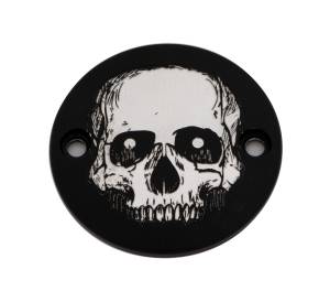 M8 TIMER COVER SKULL BLACK