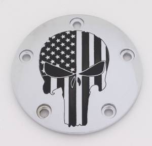 TC TIMER COVER PUNISHER CHROME