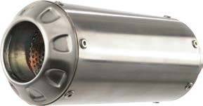 MGP EXHAUST SLIP-ON STAINLESS CAN