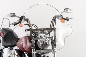 SS-32 FALCON WINDSHIELD CLEAR 16" WIDE GLIDE