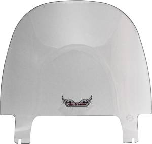 WINDSHIELD 12" LIGHT SMOKE SPORT GLIDE '18-UP