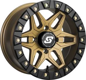 SPLIT 6 BDLK WHEEL 14X10 4/137 5+5 (0MM) BRONZE