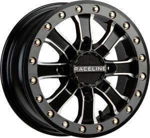 MAMBA BDLK WHEEL 14X6 4/110 5+1 (+40MM) BLK/MACHINED