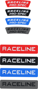 RACELINE DECAL PACKAGE BLUE/RED/BLK/GUNMETAL