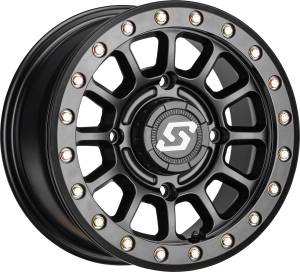 SANO BDLK WHEEL 14X7 4/137 5+2 (+10MM) BLACK