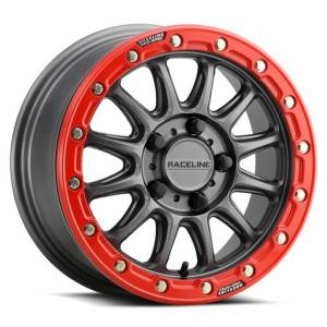 ALPHA BDLK 15X7 5/4.5 (+53MM) GUNMETAL/RED