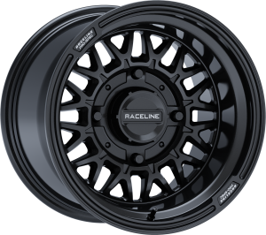 RACELINE OMEGA 15X10 4/137 5+5 (0MM) GLOSS BLACK