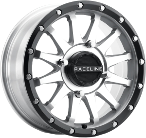 TROPHY LE WHEEL 15X6 4/156 (+40MM) MACHINED/BLK