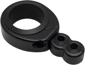 CABLE CLAMP 1 1/4"-1 1/2" DUAL THR/CLU BLK