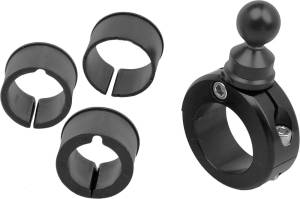 4G HANDLEBAR MOUNT BLACK 7/8"-1-1/4"